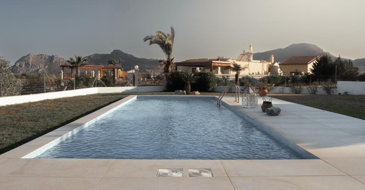 Villa Santa Maria With Private Pool And Sea View Αφάντου Εξωτερικό φωτογραφία