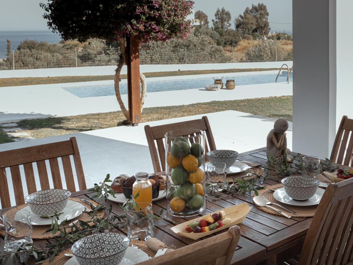 Villa Santa Maria With Private Pool And Sea View Αφάντου Εξωτερικό φωτογραφία