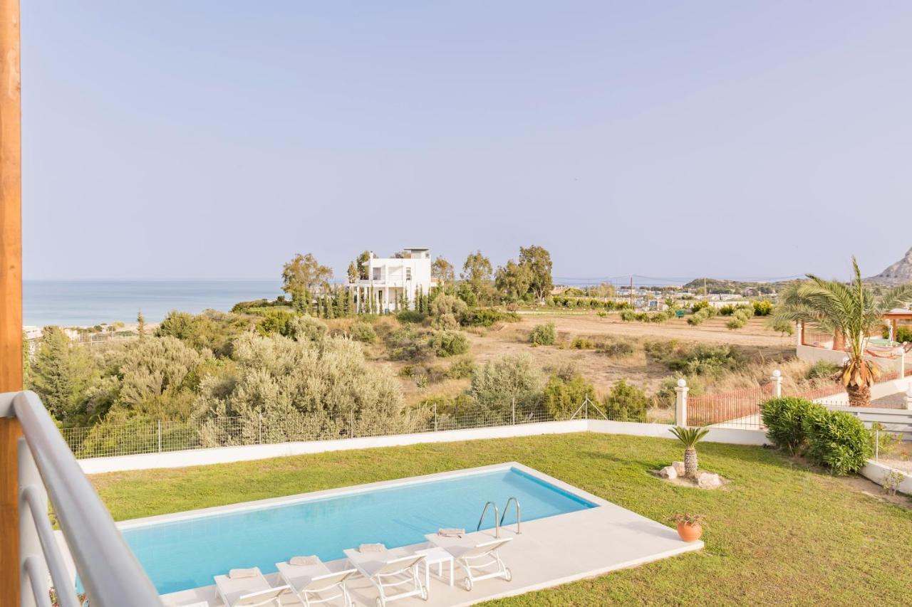 Villa Santa Maria With Private Pool And Sea View Αφάντου Εξωτερικό φωτογραφία