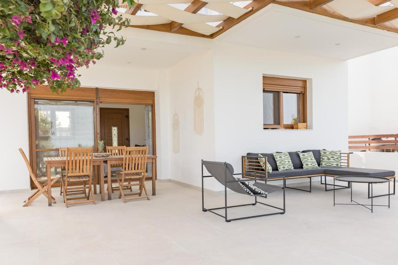 Villa Santa Maria With Private Pool And Sea View Αφάντου Εξωτερικό φωτογραφία