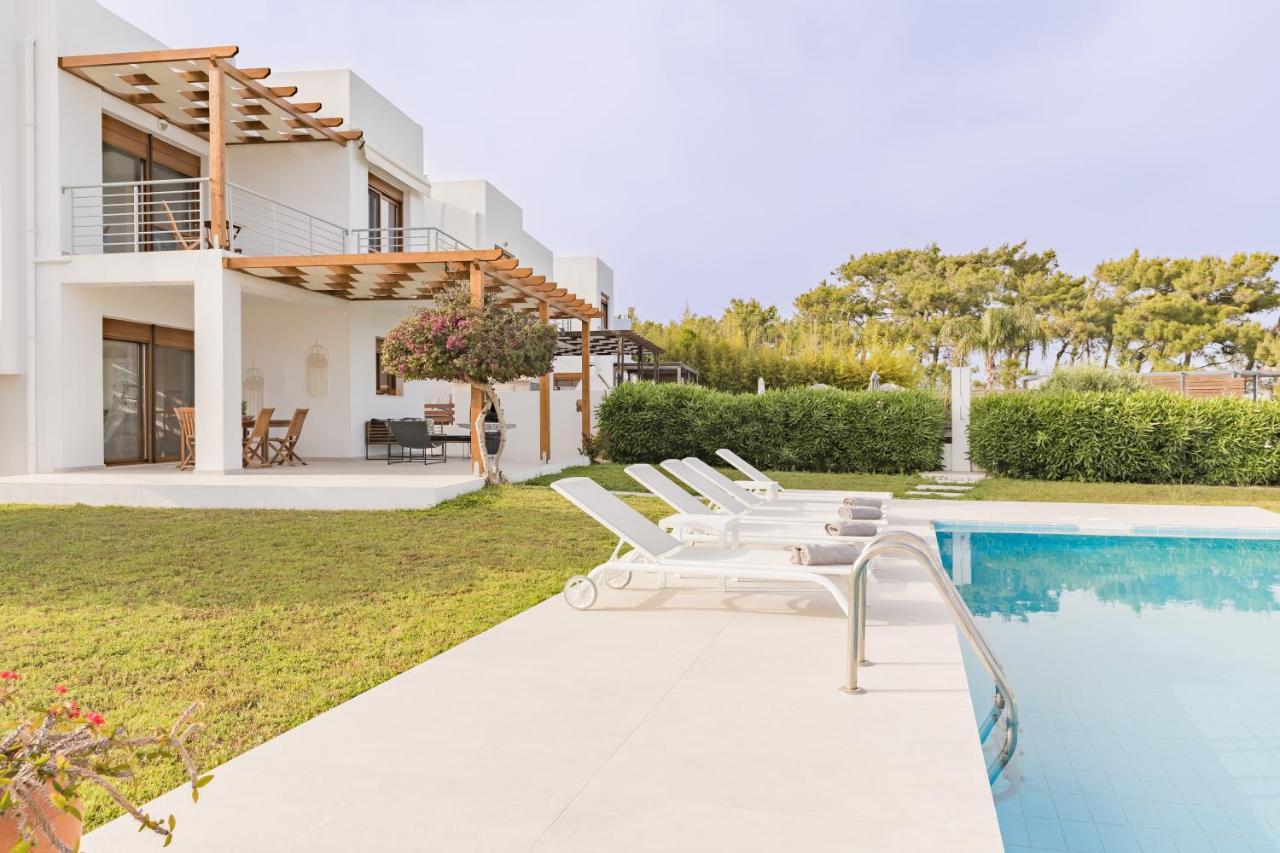 Villa Santa Maria With Private Pool And Sea View Αφάντου Εξωτερικό φωτογραφία