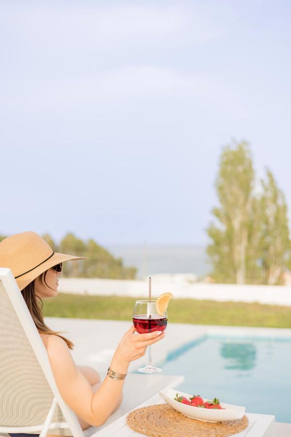 Villa Santa Maria With Private Pool And Sea View Αφάντου Εξωτερικό φωτογραφία