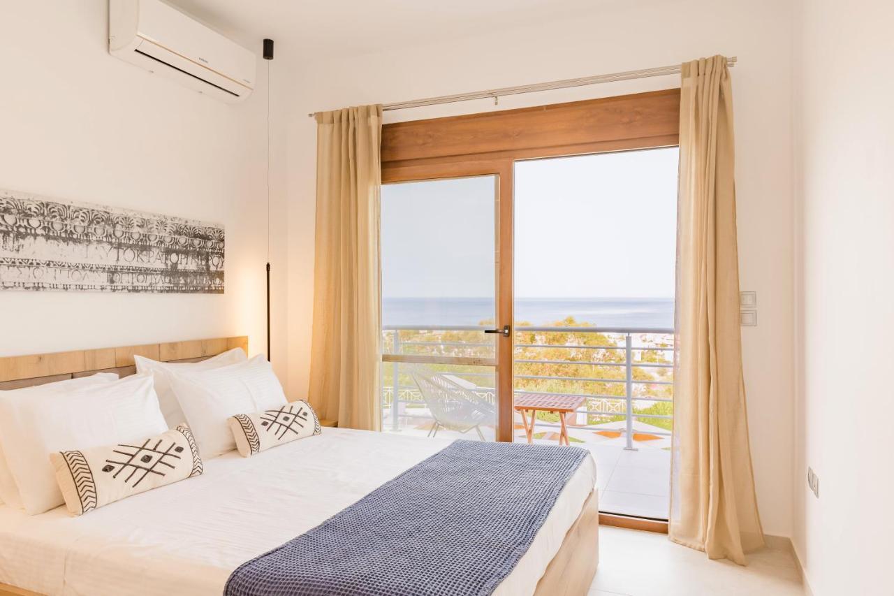 Villa Santa Maria With Private Pool And Sea View Αφάντου Εξωτερικό φωτογραφία